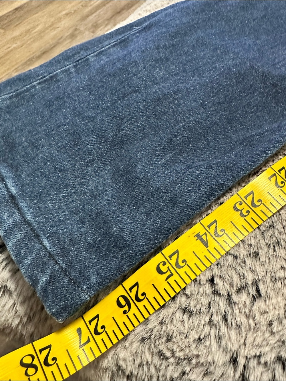 PAIGE Lennox Slim Straight Dark Wash Stretch Jeans Men’s 33x27 - Picture 10 of 11